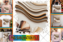 Joyful TOTE BAG Gift Magic PNG, Pattern Product Image 1