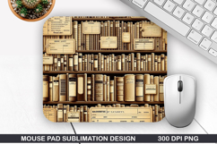 Vintage Mouse Pad Sublimation PNG Design - Mouse Pad PNG Product Image 1