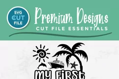 My First Cruise SVG, Baby Cruise vacation, 2024 svg Product Image 2