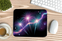 Happy New Year PNG Mouse Pad,Festive New Year's Eve 2026 PNG Product Image 1