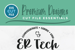 ER tech svg, and emergency room tech svg unisex design Product Image 2