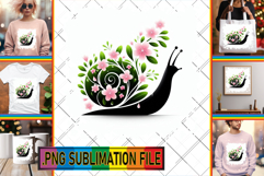 BLISSFUL TSHIRT Ideas PNG, Flower Animals Product Image 1