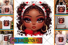 Joyful Sublimation Art PNG, Love Girl Product Image 1