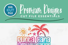 2027 Punta Cana Family Vacation svg-Dominican Republic Trip Product Image 2