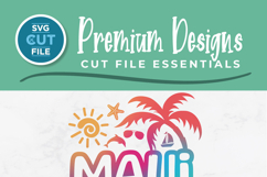 Maui svg - Maui Hawaii 2026 Vacation or Trip Design Product Image 2
