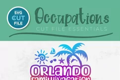 2024 Orlando Family Vacation svg - Orlando Florida Trip svg Product Image 2