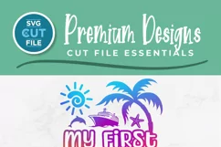 My First Cruise SVG, Baby Cruise vacation, 2025 svg Product Image 2