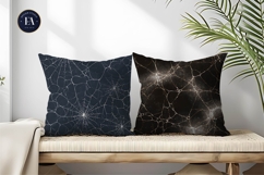 Seamless Spiderweb Pattern Delicate Tileable Digital Paper Product Image 2