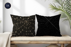 Spiderweb Pattern Seamless Delicate Tileable Digital Paper Product Image 2