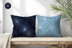 Delicate Seamless Spiderweb Pattern Tileable Digital Paper Product Image 2