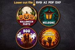 Halloween Bundle SVG laser cut files for Glowforge Product Image 2