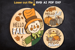 Autumn Bundle SVG laser cut files for Glowforge Product Image 1