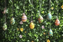 Easter Eggs Background, Easter Background Mockup Product Image 1