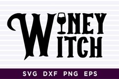 Winey Witch SVG Product Image 1