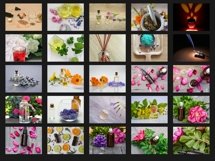 200 AROMATHERAPY OIL, CANDLES, PHOTOSHOP BACKGROUND BACKDROP Product Image 8