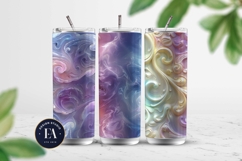 Pastel Smoke Swirl Pattern | Dreamy Abstract Background Product Image 2