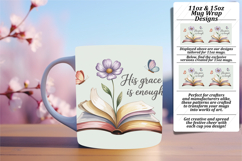 FLAWLESS PNG for 15oz Mug Wrap , Religious Product Image 1