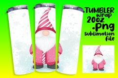 Holiday Gnome Wrap for 20oz Christmas Tumblers Product Image 1