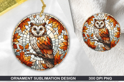 Animals Stained Glass Ornament Bundle, 30 High-Quality PNG Product Image 11