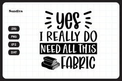 35 Funny Quilting Quote SVG For Quilters Bundle Product Image 6