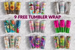 Summer Vibes Floral Holographic Leopard 20 oz tumbler design Product Image 2