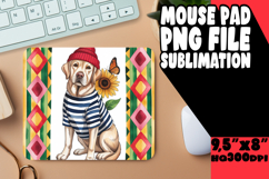Playful MOUSE PAD Design Magic, Cute Dog Product Image 1