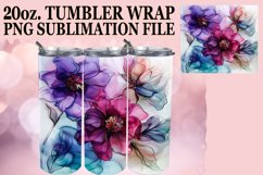 Colorful Springtime Delight Tumbler Wrap, Whimsical Charm Product Image 1