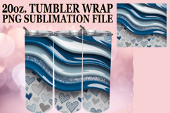 Lively smiles 20oz tumbler wrap, Pattern Product Image 1