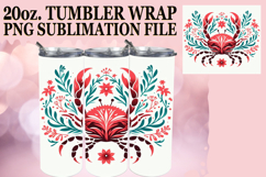 LUMINOUS ADVENTURES 20oz TUMBLER WRAP, Flower Animals Product Image 1