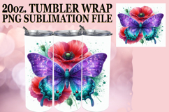 JOYFUL NIGHTS 20oz TUMBLER WRAP, Butterfly Product Image 1