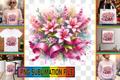 Dazzling TOTE BAG Art Ideas, Flowers Product Image 1