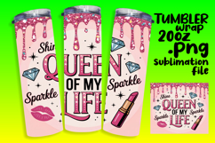 ELEGANT 20oz Tumbler Wrap for Creative Gifts , Girl Quote Product Image 1