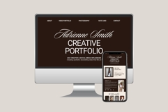 UGC Portfolio Canva Website Template, UGC Template Product Image 4