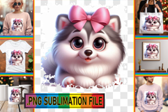 Sweet TSHIRT Art PNG, 3D Dog Product Image 1