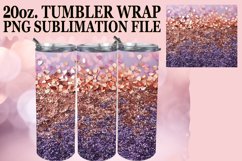 Dazzling Floral Leopard Tumbler Wrap: Sublimation - 20oz Product Image 1