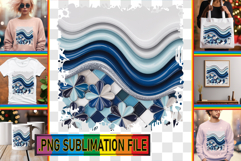 Elegant Tote Bag Ideas PNG, Pattern Product Image 1