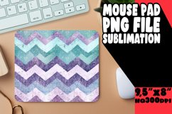 Sparkly Vibrant Glitter Stripe Mouse Pad Product Image 1