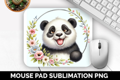 Cute Animals Mouse Pad Bundle, Sublimation Mouse Pad PNG Product Image 9