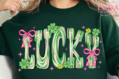 Lucky Shamrock Png, Blessed Vibes Png Product Image 3