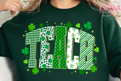 Teach Png, Teacher Png, St Patricks Day Png, Lucky Teacher Product Image 4