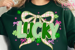 Lucky Shamrock Png, Blessed Vibes Png, Not Lucky Simply Png Product Image 5