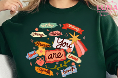 You Are Png, Inspirational Png, Motivational Png Affirmation Product Image 4