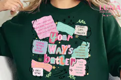 Christian Retro Png Jesus Way Your Way's Better Sublimation Product Image 3