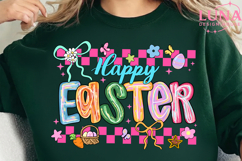 Brushstroke Happy Easter png, Coquette carrot png Product Image 2