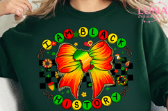 Black History Month PNG, My History Is Strong, Afro American Product Image 6