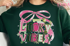 Lucky Png, St Patricks Day Png, Lucky Vibes Png, Shamrock Product Image 2
