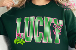 Lucky Varsity PNG St Patrick’s Day Png Product Image 3