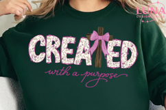 Created With A Purpose PNG, Created With Purpose, Christian Product Image 6