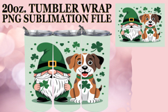 Joyful Colors 20oz tumbler wrap, St Patricks Product Image 1