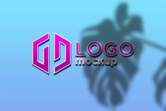 New 3D Style Logo Mockup Template Product Image 1